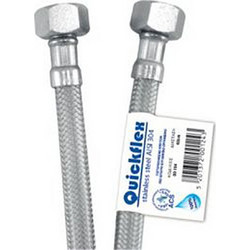 Σπιράλ Inox-Quickflex 1/2" Θηλυκό-Θηλυκό 30cm Viospiral
