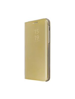 Θήκη Clear View για Xiaomi Redmi Note 5 Χρυσή (oem)