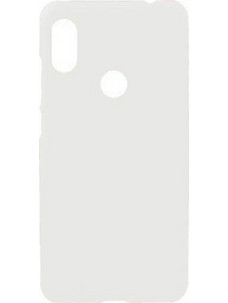 Σκλήρη Θήκη από Καουτσούκ για Xiaomi Redmi Note 6 - Λευκό