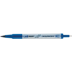 Μαρκαδόρος Ανεξίτηλος Pilot Twin Marker CD/DVD - 0.4mm/0.7mm - Μπλε SCA-TMCD-L