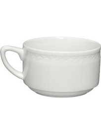 Σετ 6 κούπες πορσελάνης 215ml c49620