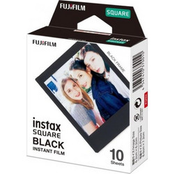 Fujifilm Black Instax Square Instant Frame (10 Exposures)