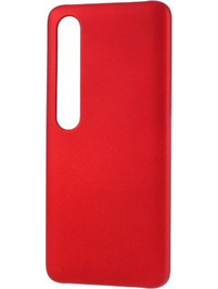 Σκληρή Θήκη από Καουτσούκ για Xiaomi Mi 10 - Κόκκινο
