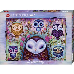 Puzzle Heye Puzzle Dreaming Great Big Owl 1000 Κομμάτια
