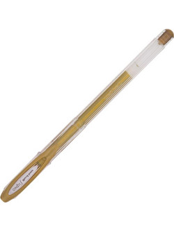 Uni-Ball Signo UM-101ER-05 Gold Στυλό Υγρής Μελάνης που Σβήνει 0.5mm Χρυσό