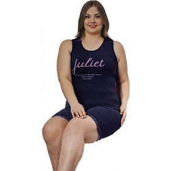 ΓΥΝΑΙΚΕΙΟ BABY DOLL ΓΚΡΙ ''JULIET'' ΥΠΕΡΜΕΓΕΘΟΣ 8851
