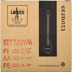 Extra Laouto Τζουρά Σετ 6 Χορδές Τζουρά 10" 3/4