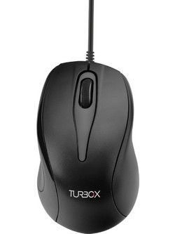 Turbo-X WD 700 Ενσύρματο Ποντίκι Black