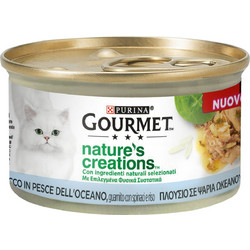Purina Gourmet Nature's Creations Adult with Ocean Fish, Spinach & Rice in Gravy 85gr