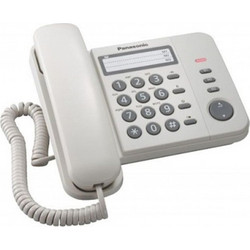 Panasonic KX-TS520EX1 Ενσύρματο Τηλέφωνο Λευκό