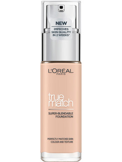 L'Oreal Paris True Match Super Blendable 05R-C Porcelain Rose Liquid Foundation SPF17 30ml