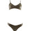 Gsecret Bikini Set Μπουστάκι με Ενίσχυση Χακί LX2031