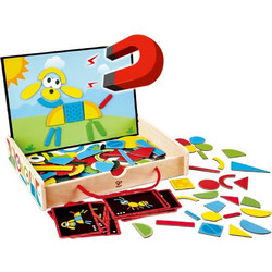 Hape Early Explorer Ξύλινο Magnetic Art Box E1631