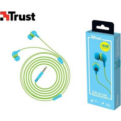 Trust Buddi Kids Handsfree In-Ear 3.5mm Blue