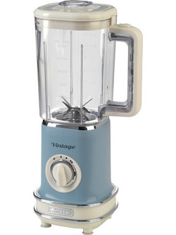 Ariete 0568/05 Vintage Μπλέντερ με Γυάλινη Κανάτα 1.5lt 500W Μπλε