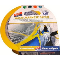 Primo Tape Washi Japanese Χαρτοταινία Πορτοκαλί Washi 30mm x 41m 1τμχ 30716