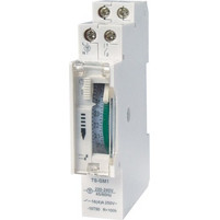 Timer socket Geti GM1 on DIN rail mechanical 24h