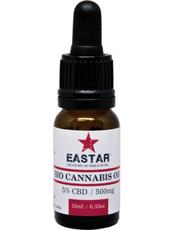 Eastar Bio Cannabis Oil 5% CBD 10ml