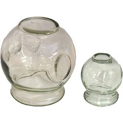 Βεντούζες γυάλινες (Glass Cupping Jar) ΧSmall