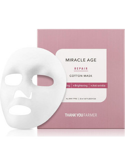 Thank You Farmer Miracle Age Repair Cotton Sheet Μάσκα Προσώπου για Αντιγήρανση 25ml