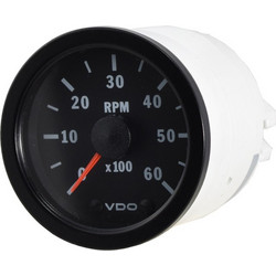 VDO Στροφόμετρο Αυτοκινήτου Diesel 0-60rpm 52mm