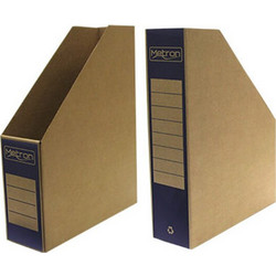 Αρχειοθήκη οικολογική Metron 25x33x8cm - Blue 825.09401-5.L