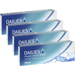 Alcon & Ciba Vision Dailies AquaComfort Plus Ημερήσιοι Φακοί Επαφής 160τμχ