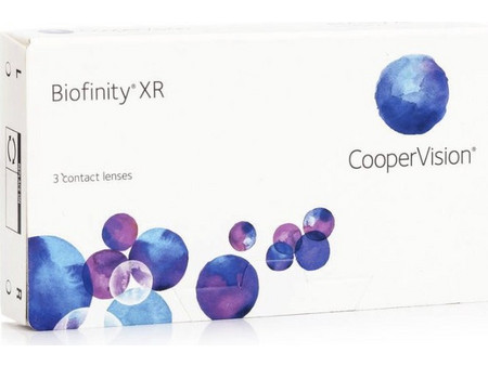 Cooper Vision Biofinity XR Spheric Μηνιαίοι Φακοί Επαφής Σιλικόνης Υδρογέλης 3τμχ