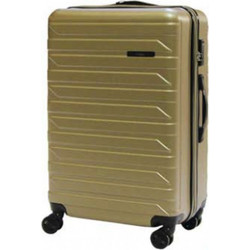 Rain RB8081 Βαλίτσα Μεσαία 65x43x25cm με 4 Ρόδες Χρυσή