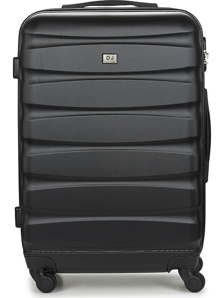 David Jones Chauvettini Βαλίτσα Μεσαία 65x44x26cm με 4 Ρόδες Μαύρη