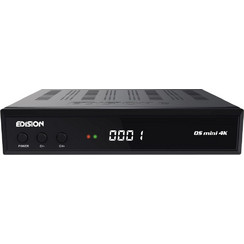 Edision OS MIΝΙ S2X Δορυφορικός Αποκωδικοποιητής 4K UHD DVB-S2 με PVR & Wi-Fi