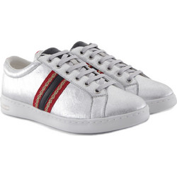 Geox Jaysen Γυναικεία Sneakers Ασημί D921BA0VIBCC0668