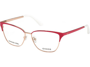Guess GU2795 072 Γυναικείος Σκελετός Γυαλιών Οράσεως Μεταλλικός Ροζ