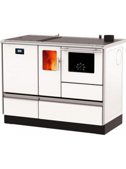 Alfa Plam Alfa Term 20 White Σόμπα Pellet Καλοριφέρ με Φούρνο 20kW