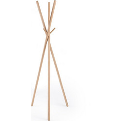 Kαλόγερος από μασίφ ξύλο δρυ FSC* Μ66xΠ66xΥ172cm