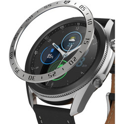 Ringke Stainless Bezel Ring for Galaxy Watch 3, 45mm - Silver (GW3-45-01)