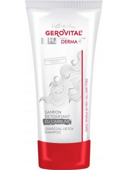 Gerovital Detox με Ενεργό Άνθρακα Σαμπουάν για Όγκο & Επανόρθωση για Λιπαρά Λεπτά & Ταλαιπωρημένα Μαλλιά 200ml