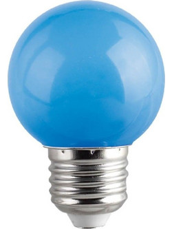 ΛΑΜΠΤΗΡΑΣ LED ΝΥΚΤΟΣ ΣΦΑΙΡΙΚΟΣ Ε27 1W ΜΠΛΕ 70Lm G45 VIVA 3800228022481