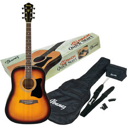 Ibanez V50ΝJP Vintage Sunburst Bundle