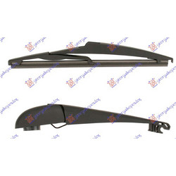 ΥΑΛΟΚΑΘΑΡΙΣΤΗΡΑΣ ΠΙΣΩ ΜΕ ΜΠΡΑΤΣΟ 250mm για JEEP COMPASS 16-22