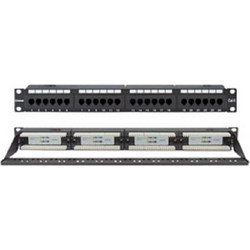 Safewell Cat6 Patch Panel Rack 1U 24 Θυρών Cat.6 UTP