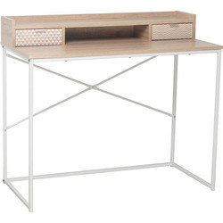 Liberta Nak Γραφείο Ξύλινο 100x50x88.5cm 28-0138