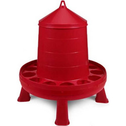 Πλαστική ταΐστρα 12kg για κότες,πάπιες,περιστέρια κ.ά. Με πόδια