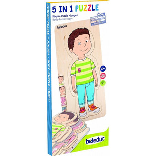 Παιδικό Puzzle Beleduc Αγόρι 5 in 1 29 Κομμάτια