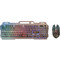 Andowl Q-808 Σετ Gaming Πληκτρολόγιο RGB Grey