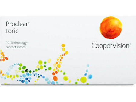 Cooper Vision Proclear Biocompatibles Toric Μηνιαίοι Φακοί Επαφής Αστιγματικοί Βιομιμητικοί 3τμχ