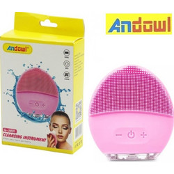 Andowl AN-Q-JM01 Συσκευή Καθαρισμού Προσώπου Ροζ