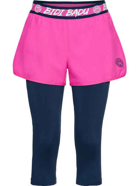 Παιδικό Σορτς Τένις Με Κολάν Bidi Badu Flora Tech Pink / Dark Blue