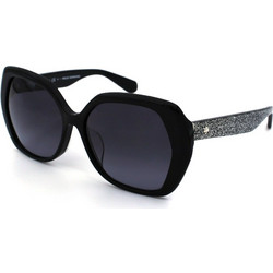 Kate Spade AVELA-F-S S2J/HD Γυναικεία Γυαλιά Ηλίου Oversized Κοκάλινα Μαύρα με Μαύρο Polarized Φακό