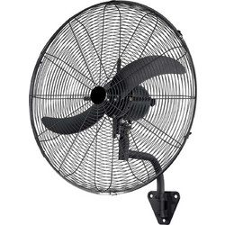 Telemax FW-65/ER1 Ανεμιστήρας Τοίχου 66cm 200W με Τηλεχειριστήριο Μαύρος